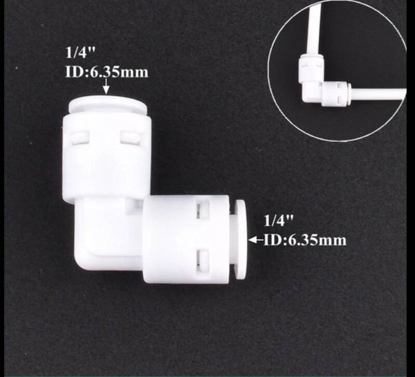 1/4 bocht aansluiting