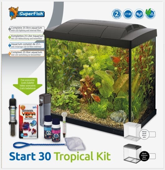 SF START 30 QUBE KIT ZWART