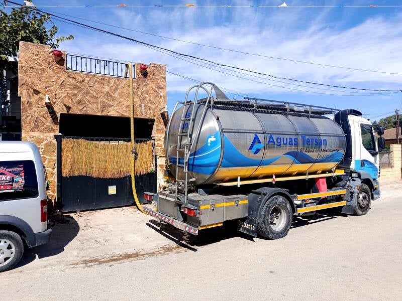 Elevación de agua para obra menor