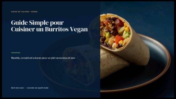Burritos Vegan Guide Culinaire