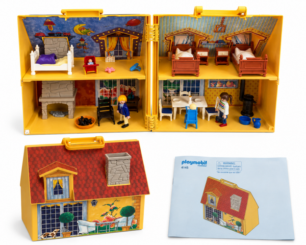 Meeneem poppenhuis / Dollhouse Carry Case