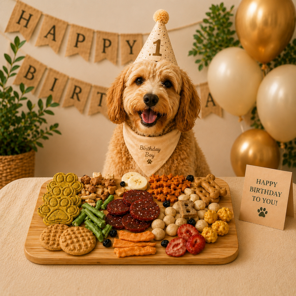 Dog Birthday Treat Platter