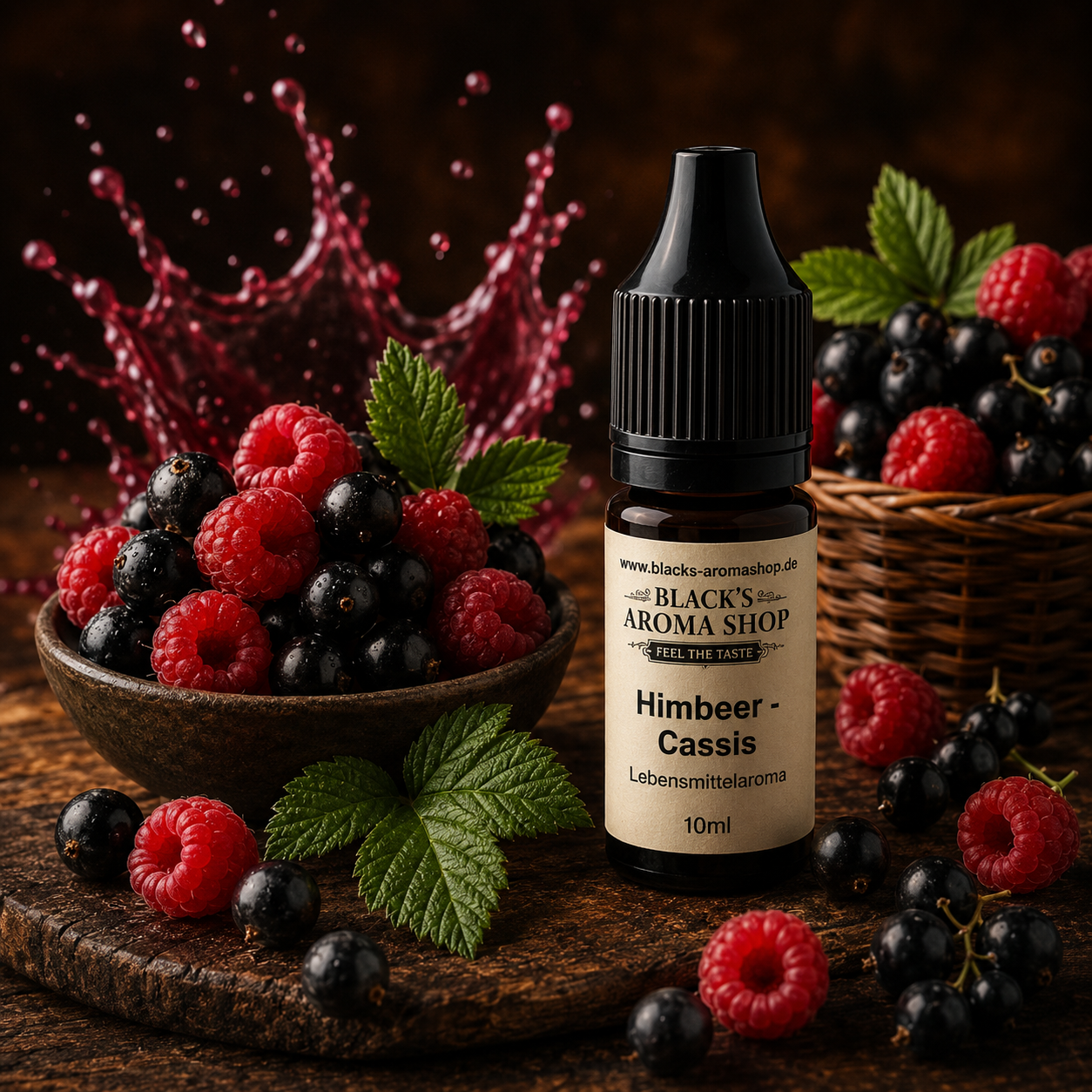 Himbeer - Cassis  Lebensmittelaroma