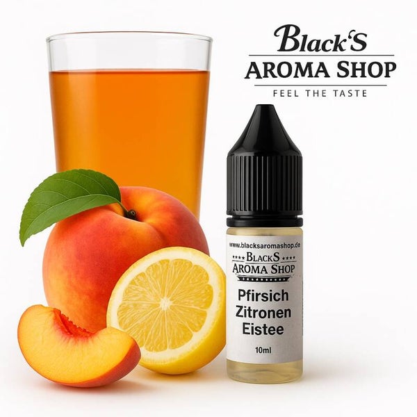 Pfirsich Zitronen Eistee