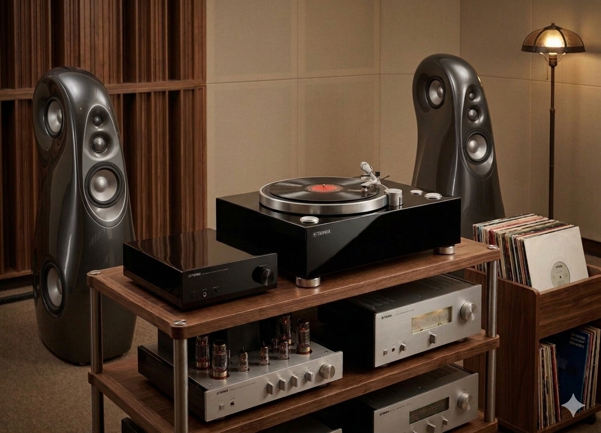 Yamaha GT-5000 + Lokk + DS Audio DS 003 + DS Audio HS-001 Headshell