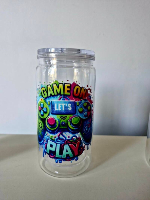 Gepersonaliseerde tumbler.