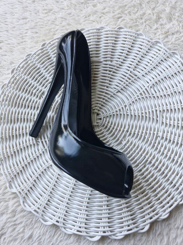 High heels wijn/likeur fles houder