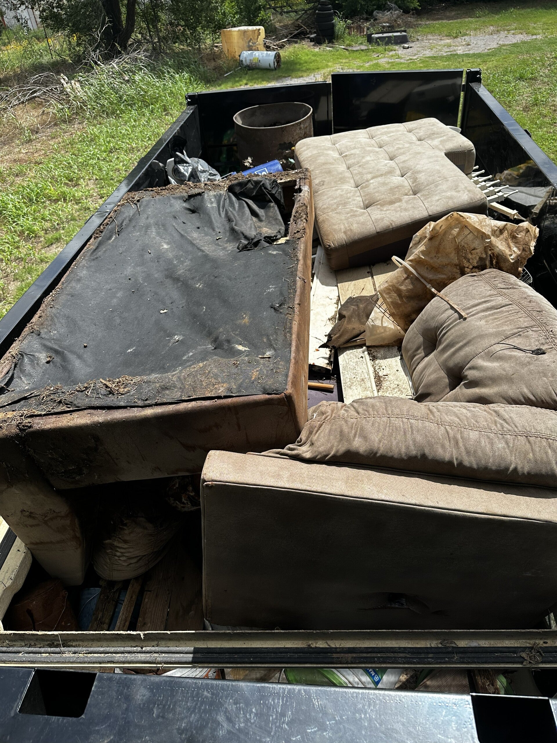 Trailer load of trash