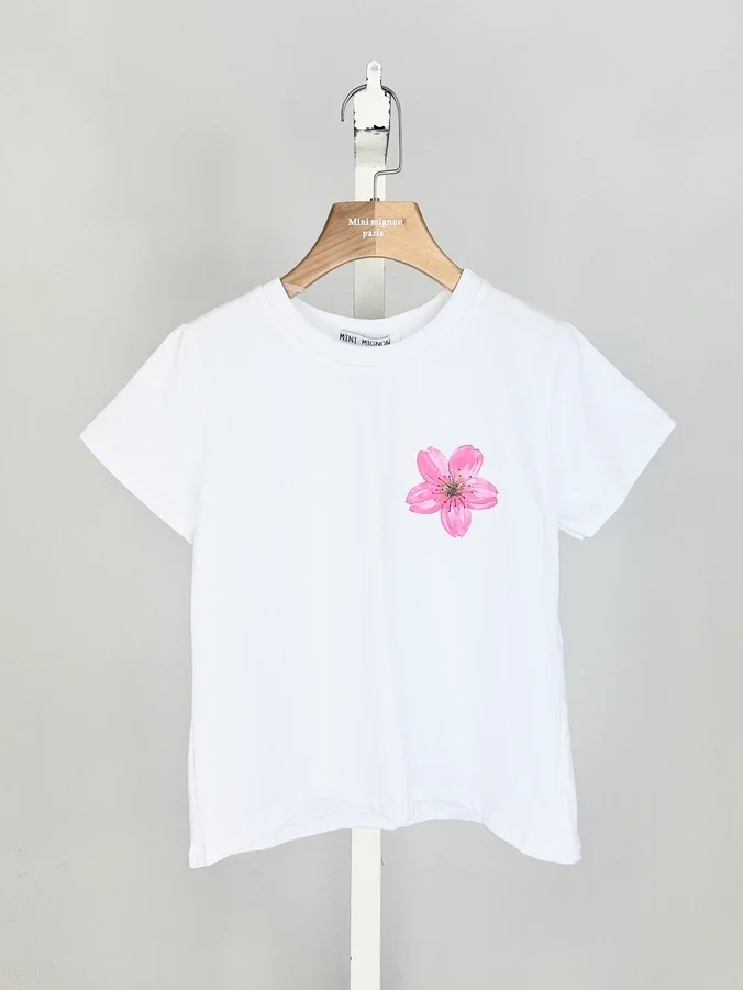 T-Shirt Magnolia Fel roze