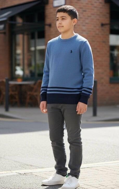 Lente trui voor Jongens 100% katoen