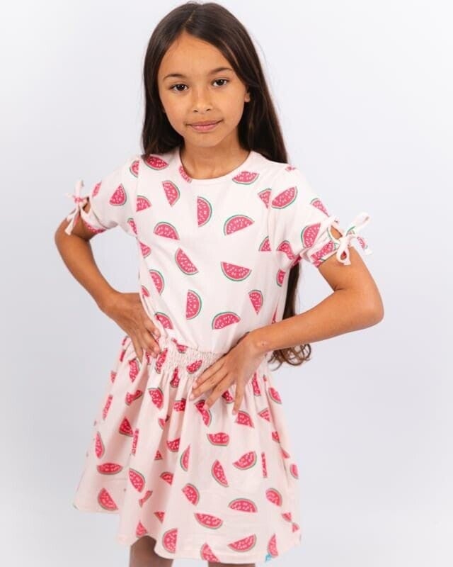 Roze shirt meloenen Mia