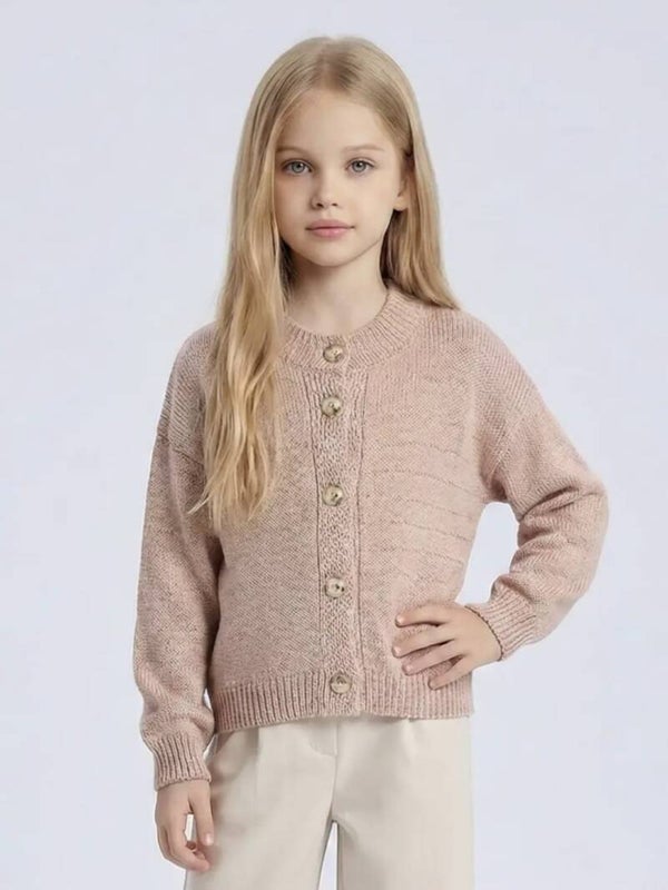 Lichtroze vest