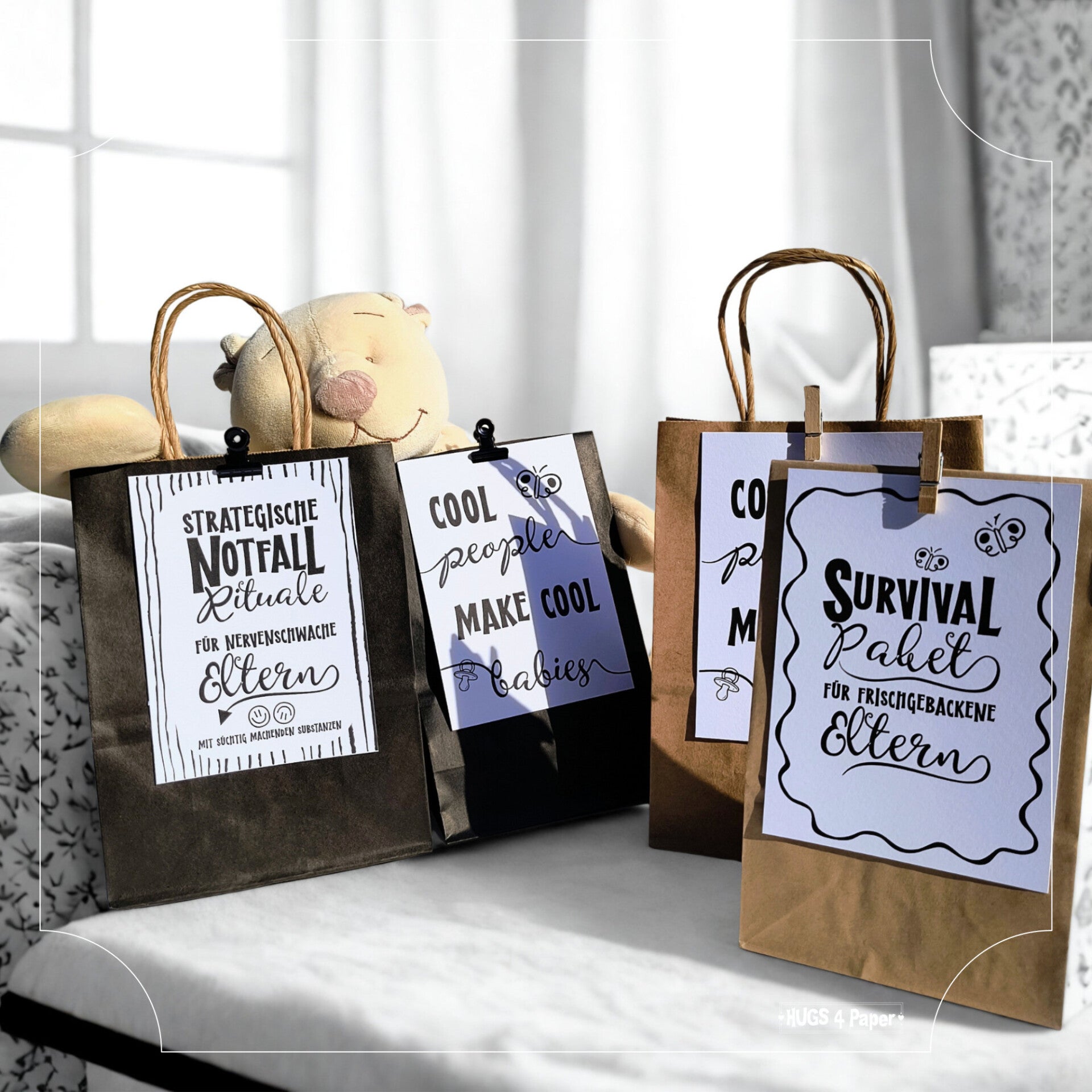 Lustiges Geschenk zum Baby