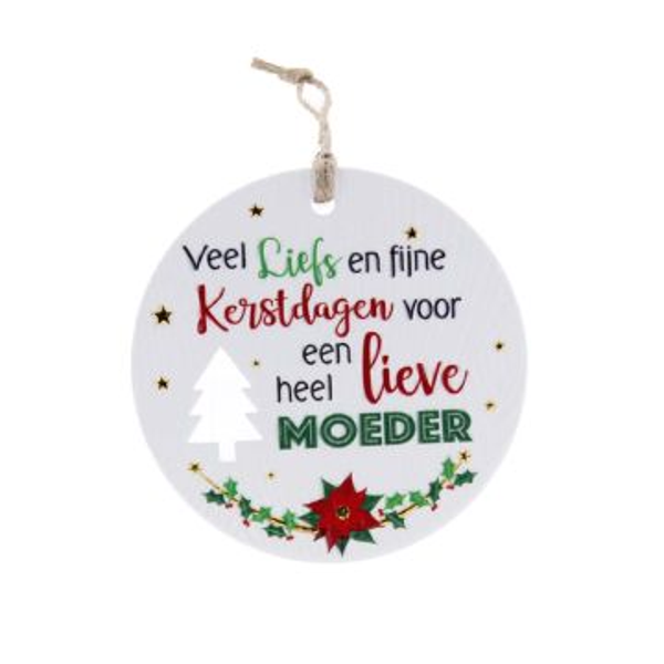Keramieke hanger - Lieve MOEDER