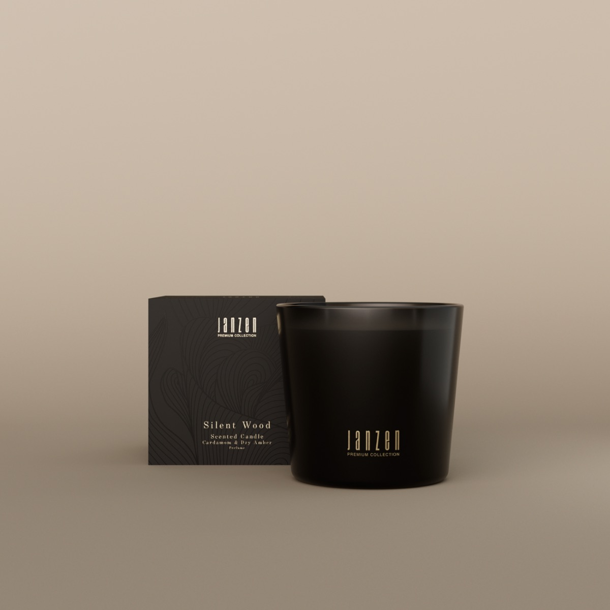 Scented Candle Silent Wood