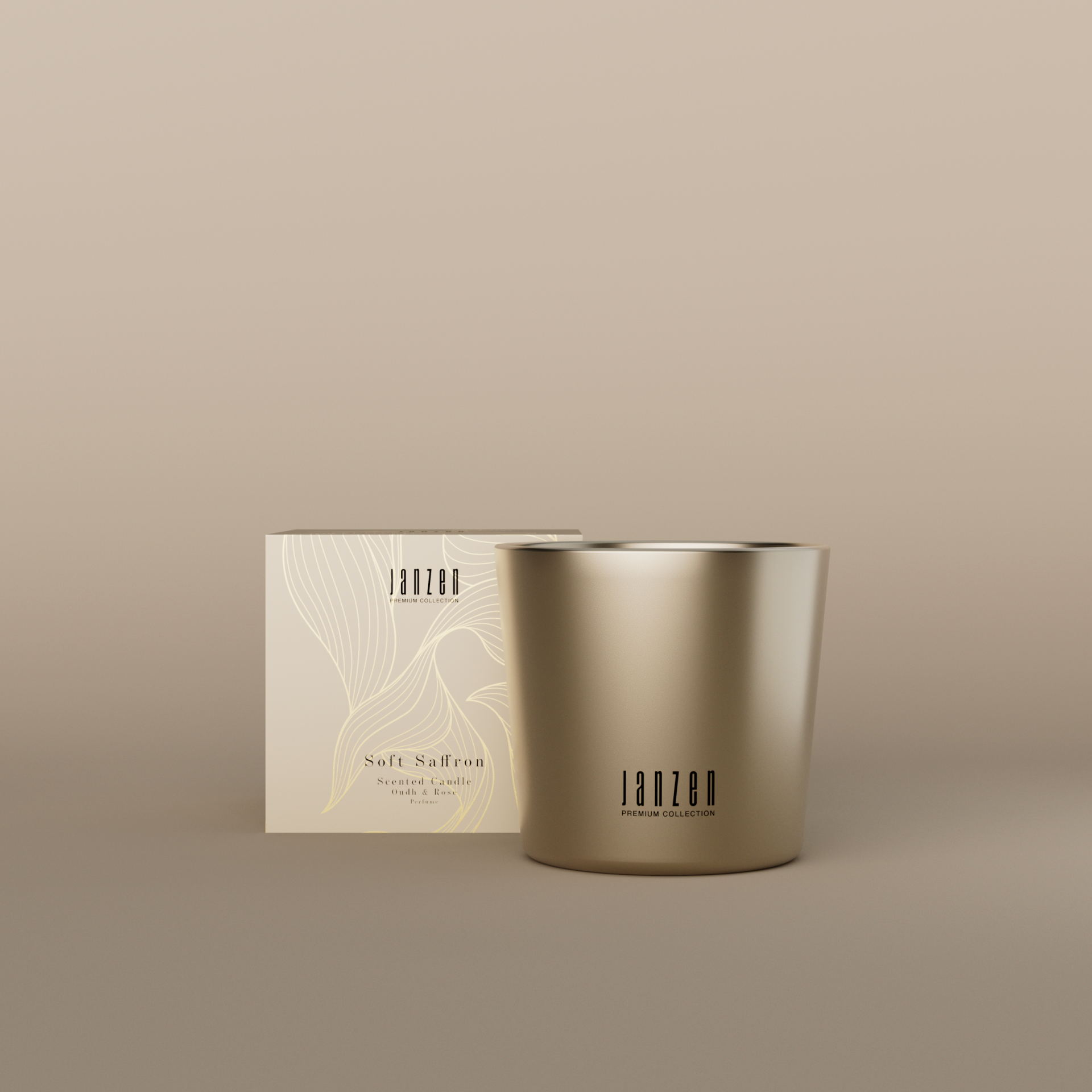Scented Candle Soft Saffron