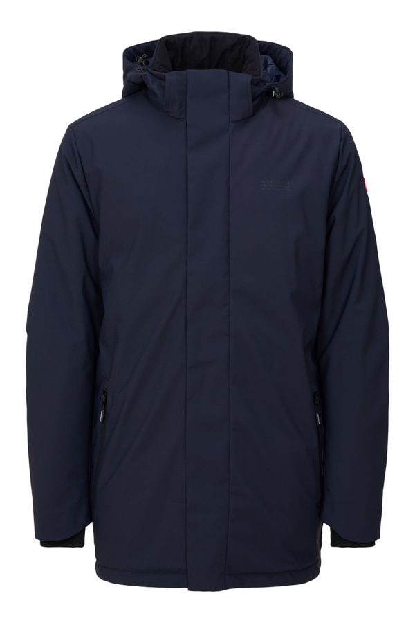 Hilbert Gewatteerde Jas Navy