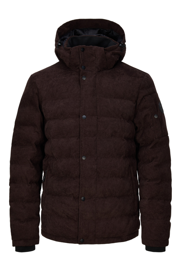 Cort Gewatteerde jas Brown