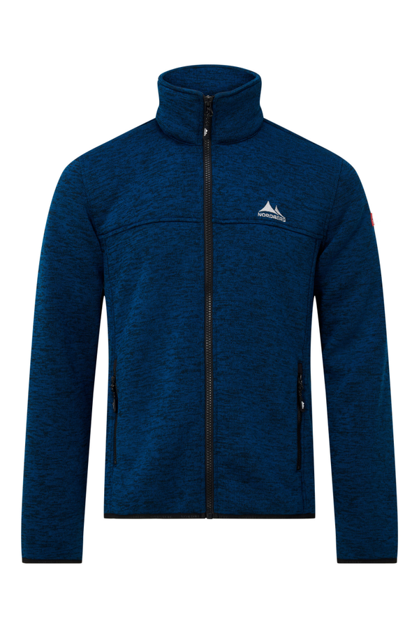 Fred Bonded Fleece Petrol Melange