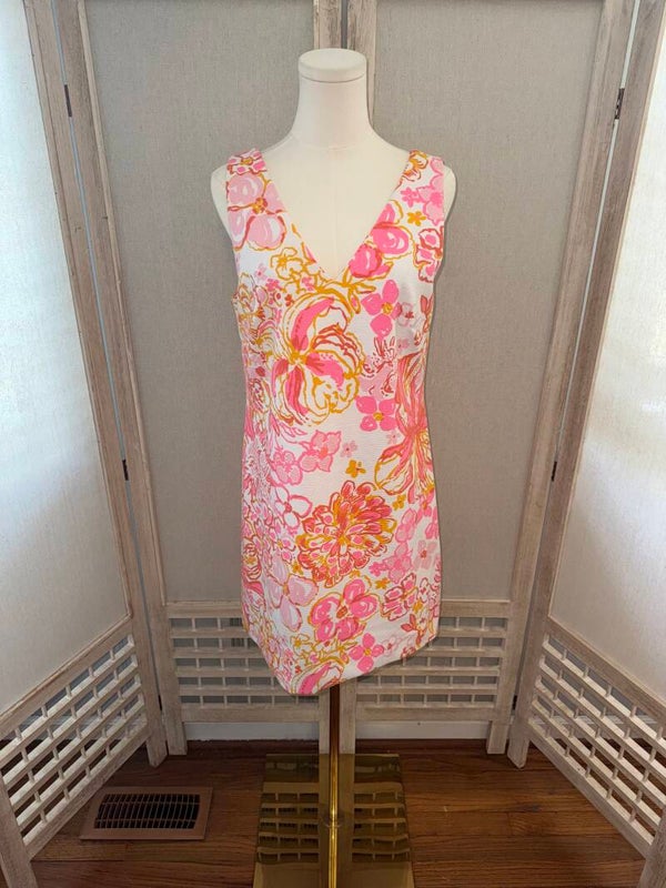 Lilly Puitzer Mikayla VNeck Shift Dress