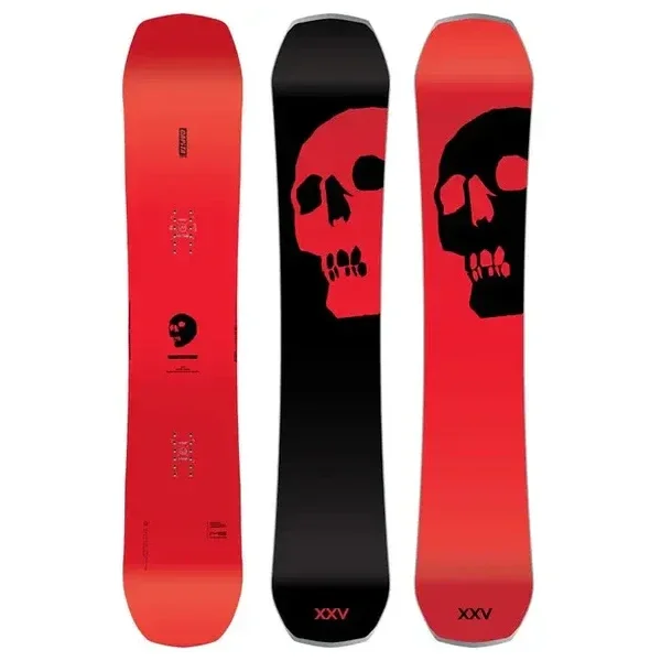 THE BLACK SNOWBOARD OF DEATH