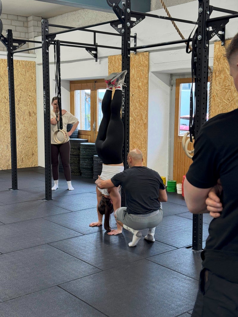 Dario beim Spotten einer Teilnehmerin