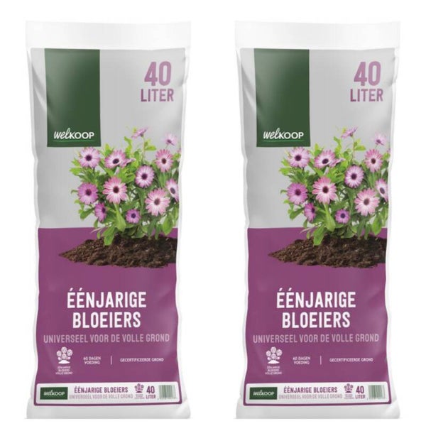 2 zakken Welkoop Universeel potgrond