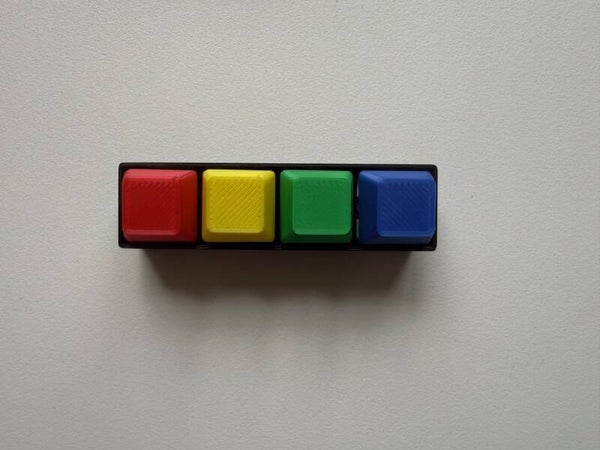 Clicker rainbow 4 clickers