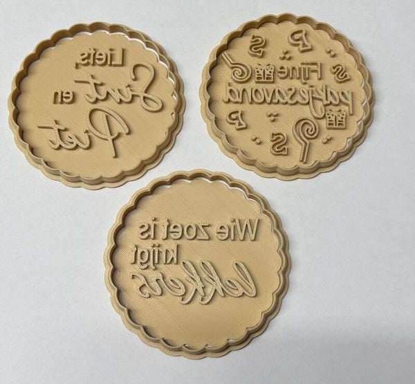 Sinterklaas uitsteker set 2 3st