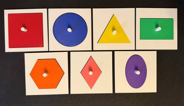 Vormen puzzel 7 vormen