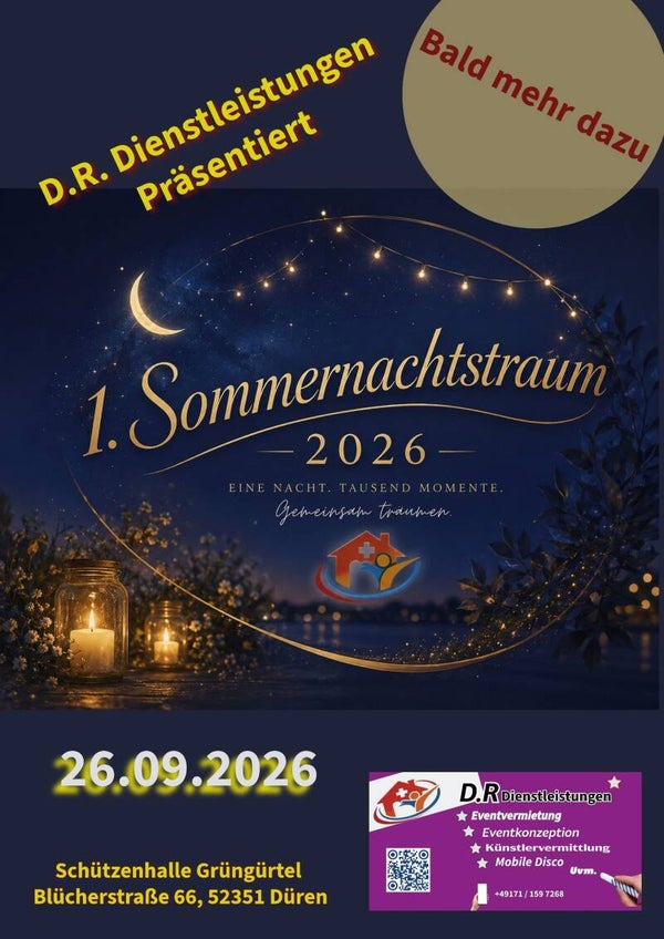 Mindestverzehrmarke Sommernachtstraum 2026