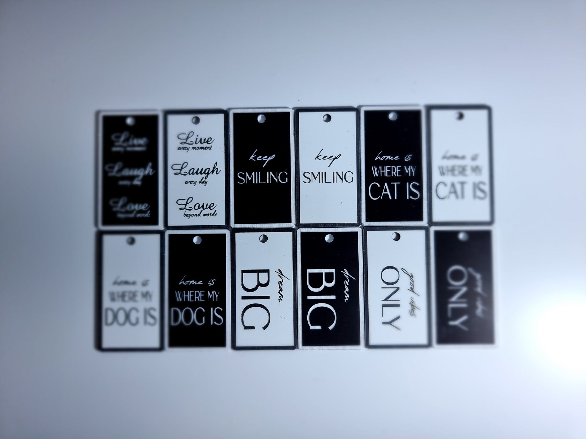 Motivational | Inspirational Quote Keyrings - Perfect Gift For Those You Care For