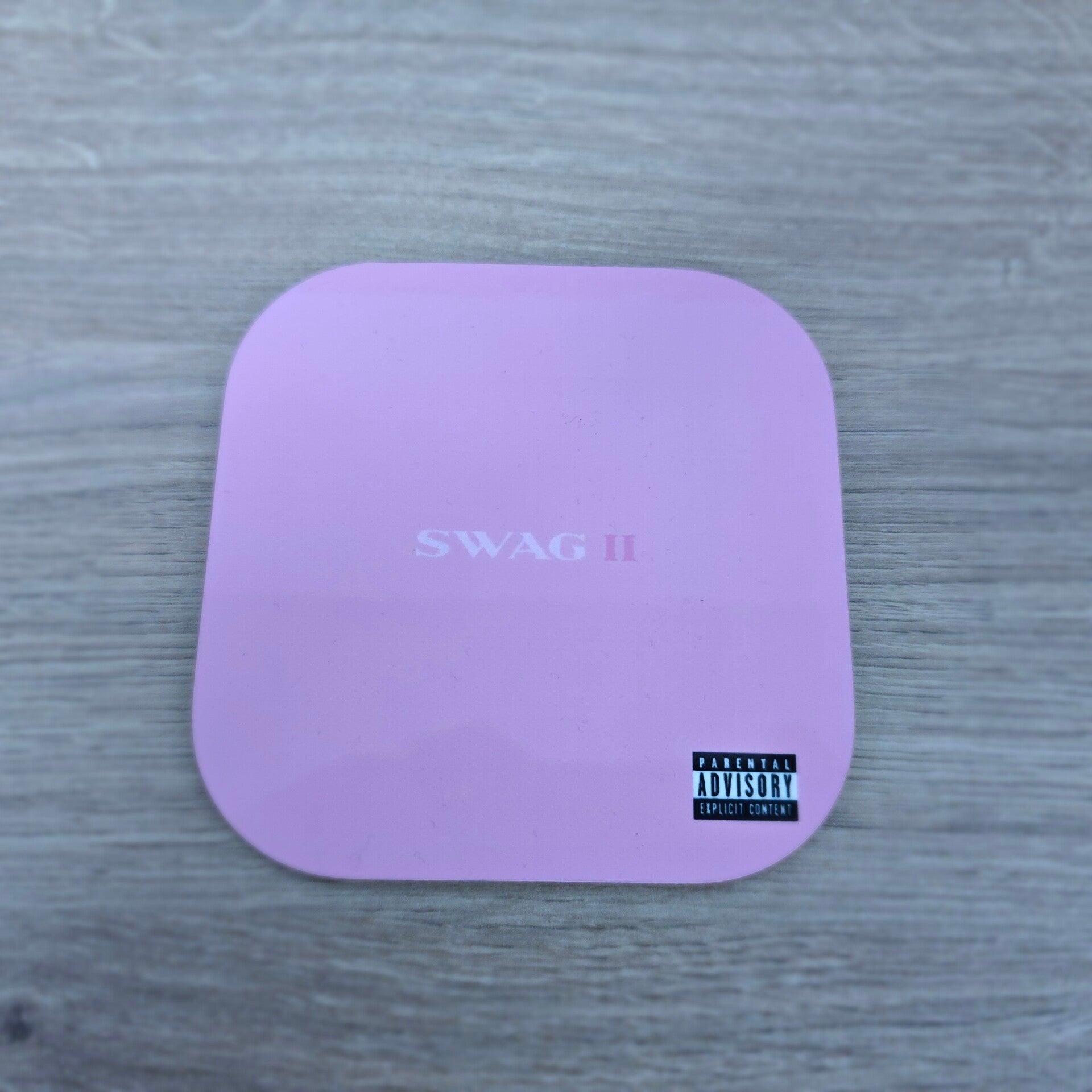 Swag II Album Belieber Fan Engraved Slate Coaster – Music Lover Gift