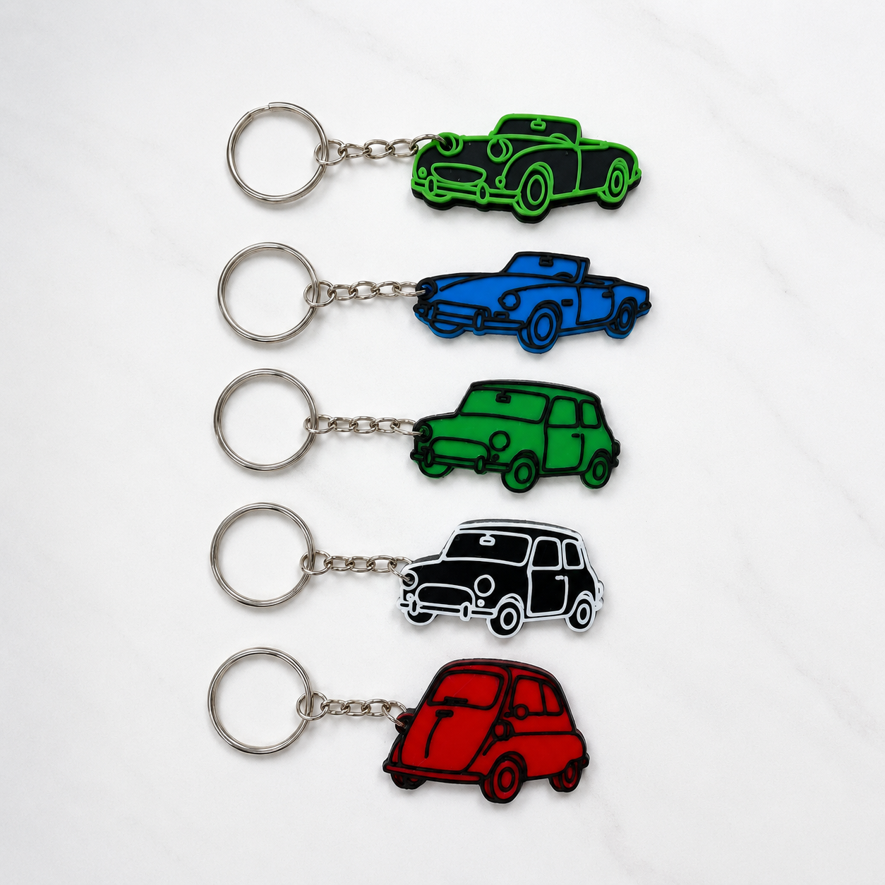 3D Printed Car Keyring