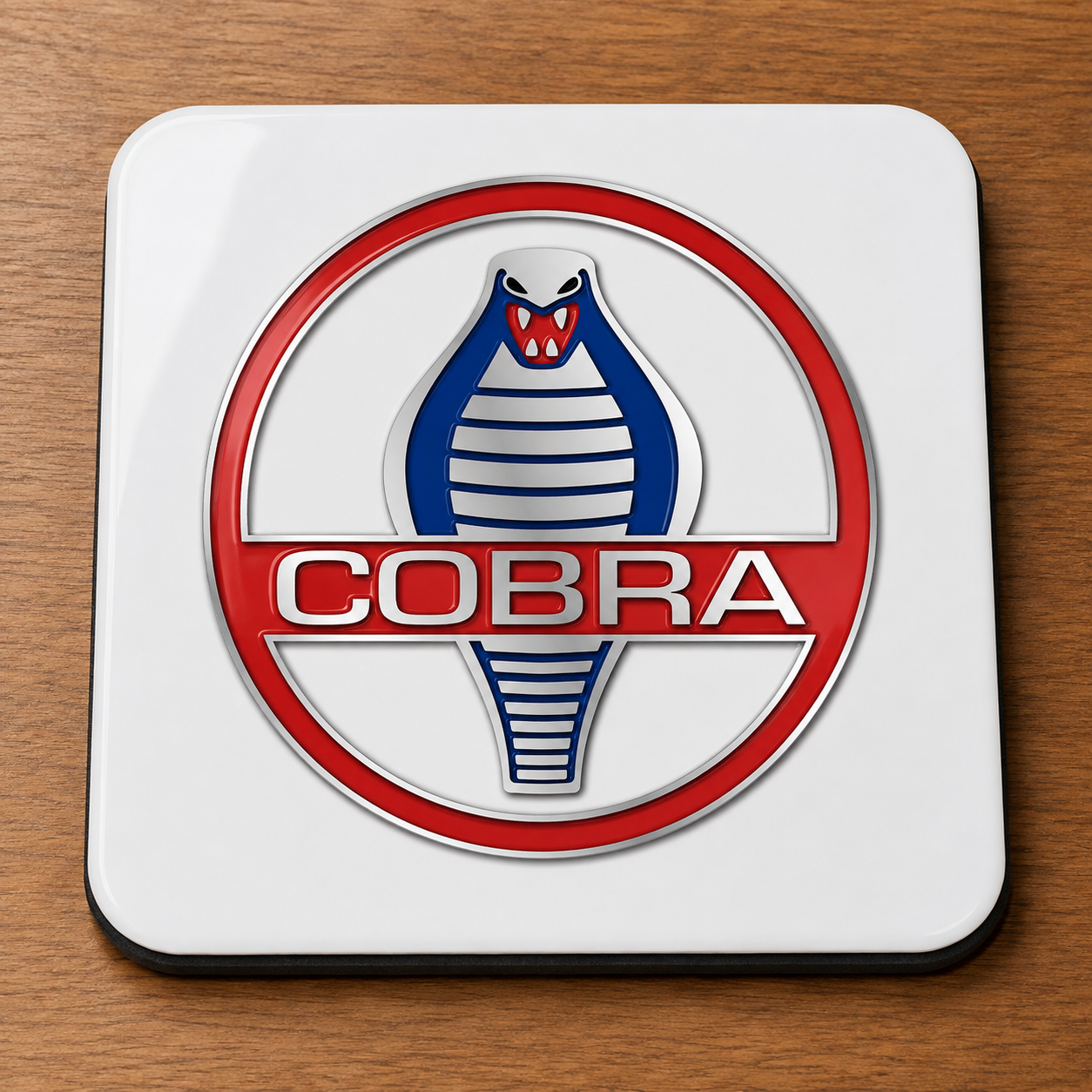 Sublimated Car Badge Coaster