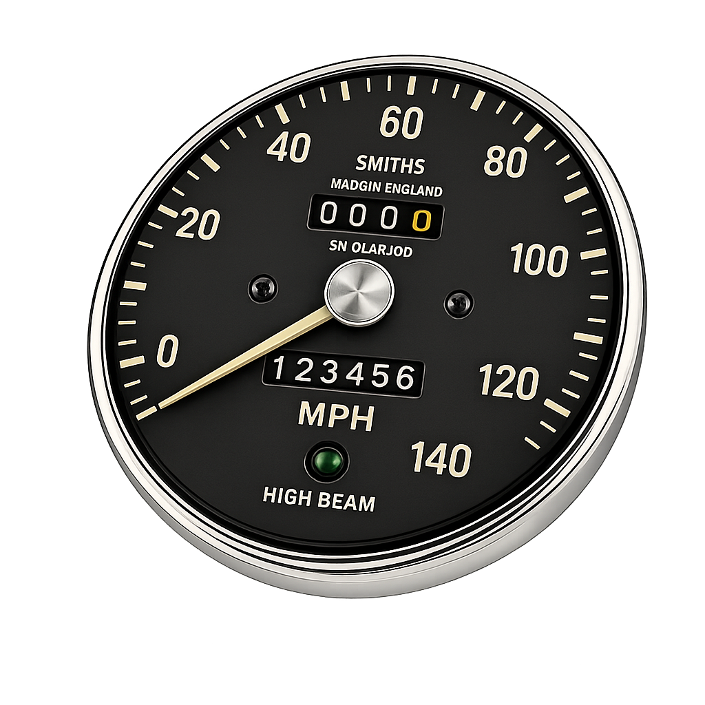 Sublimated Speedometer Coaster