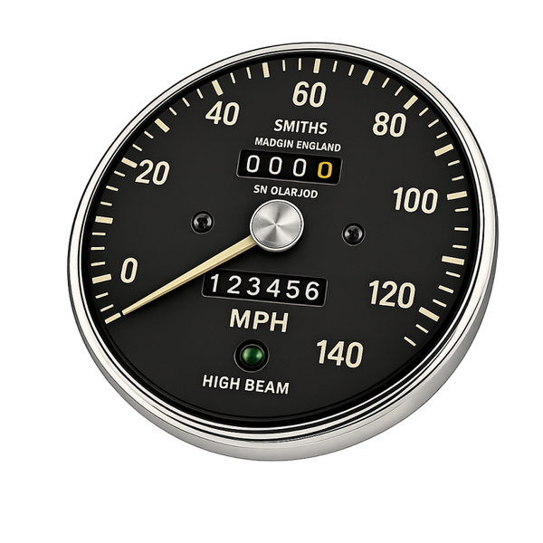 Sublimated Speedometer Coaster