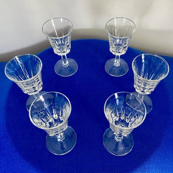 6 Liquor Glasses