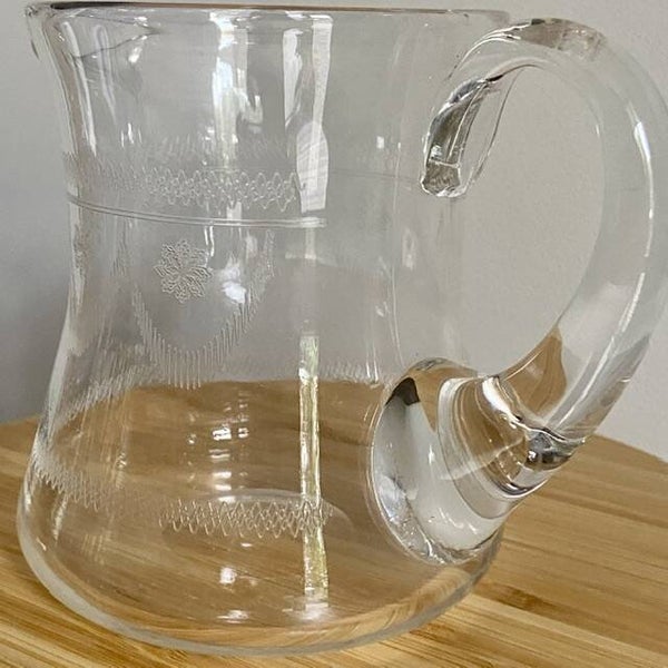 ** Glass water jug
