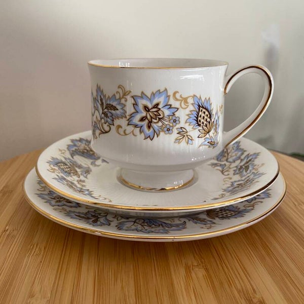 Vintage Royal Standard 1960's Floral teaset trio