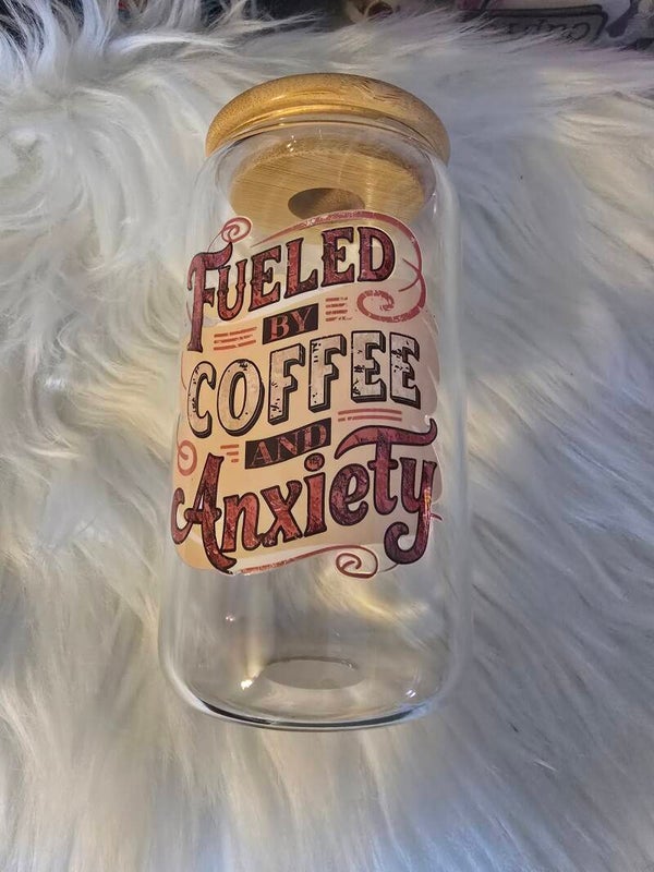 16oz Iced Coffee Glass