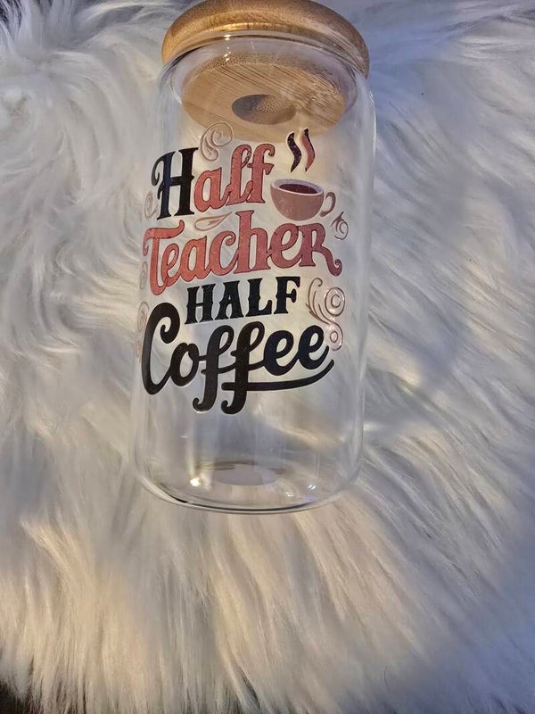 16oz Iced Coffee Glass