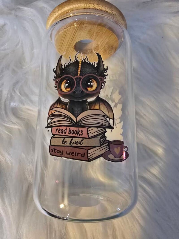 16oz Iced Coffee Glass
