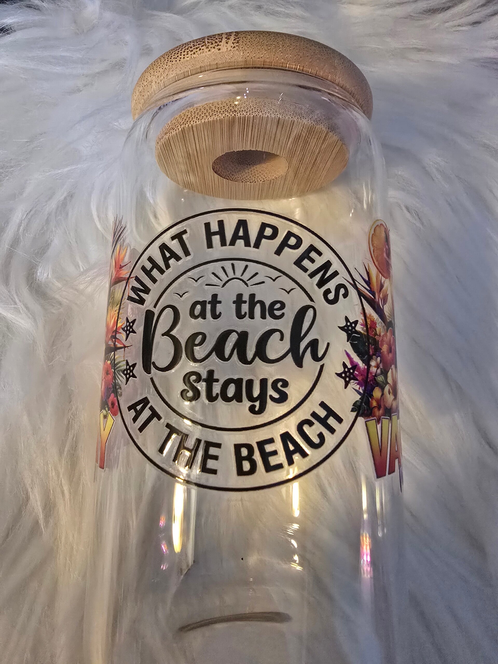 16oz Iced Coffee Glass