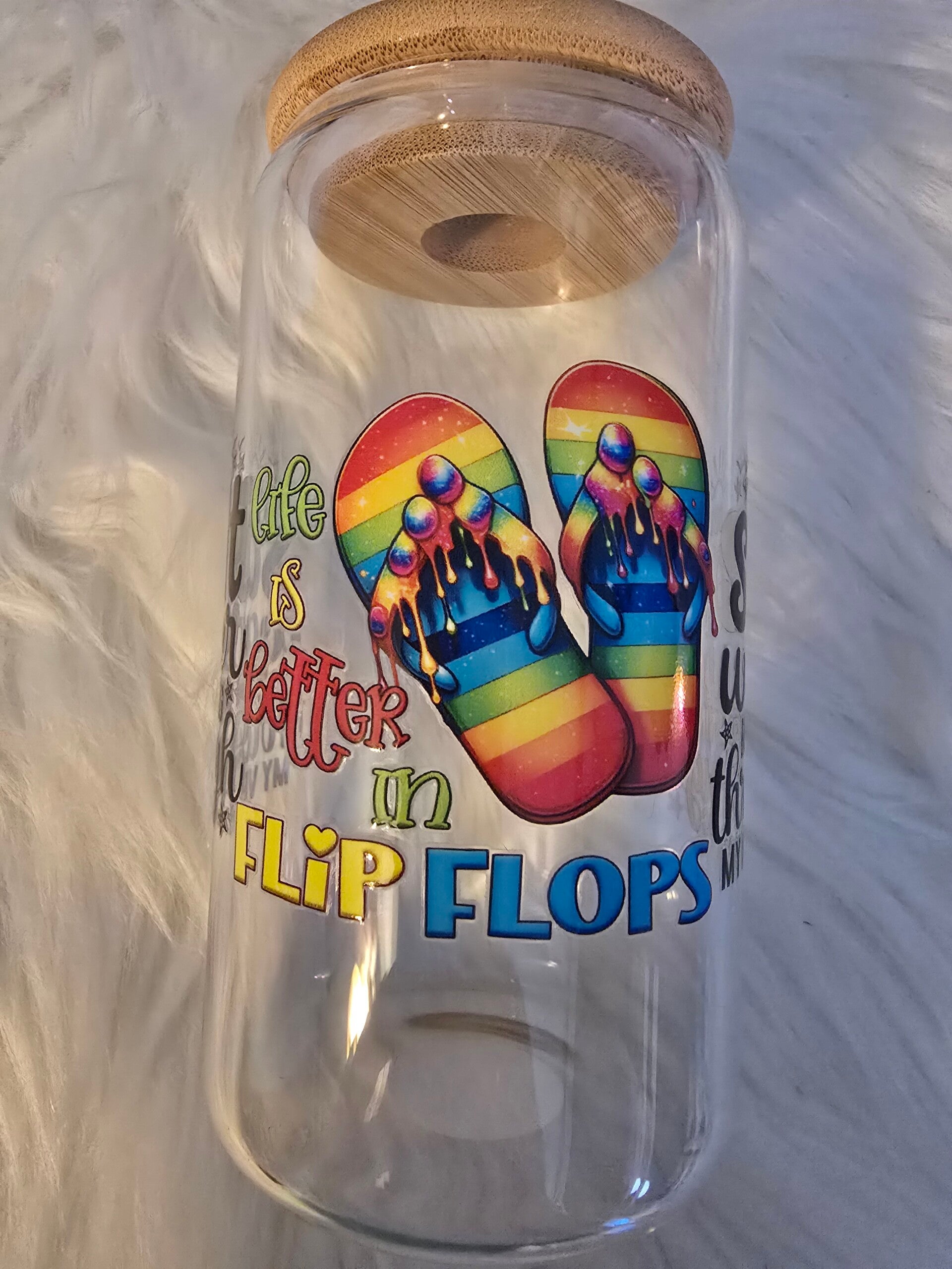 16oz Iced Coffee Glass
