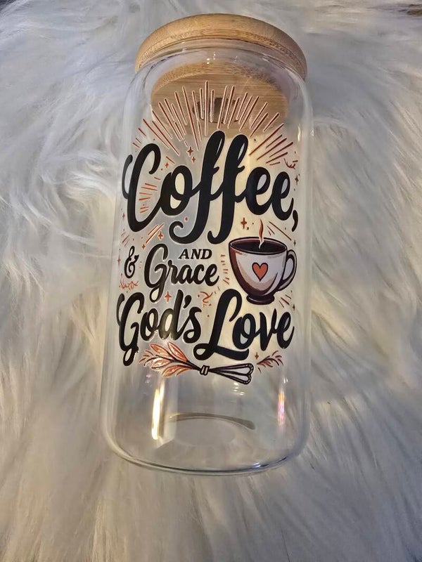 Iced Coffee Glass