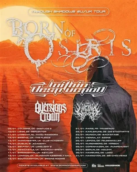 [LIVE REVIEW] Born Of Osiris, Within Destruction, Aversions Crown and ...