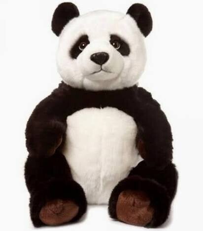 Panda en peluche