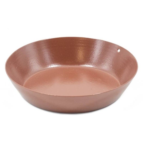 Metalen schaaltje roest