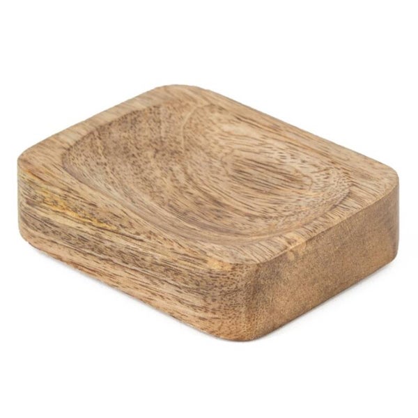 Houten schaaltje rechthoek